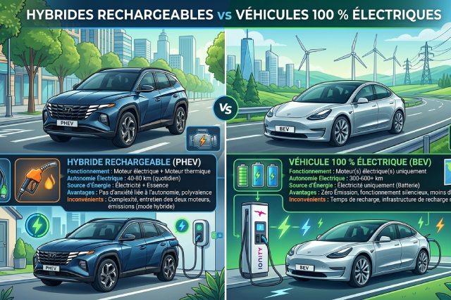 véhicules électriques